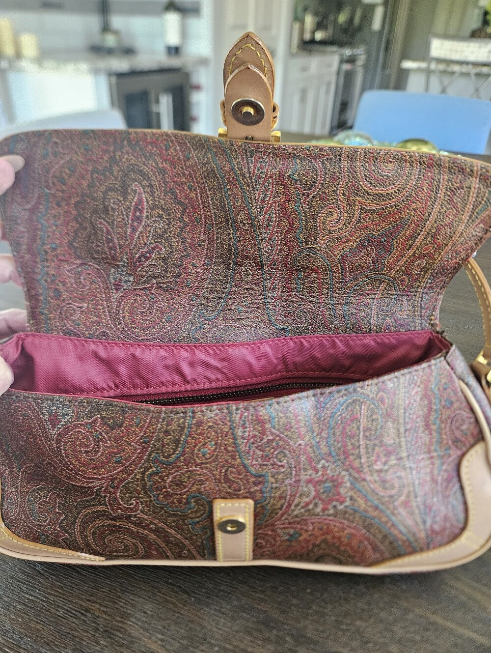 Etro Paisley Shoulder Bag - Picture 6 of 11